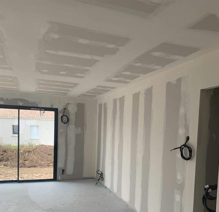 Bandes de placo posées Saint-Maixent-l'École